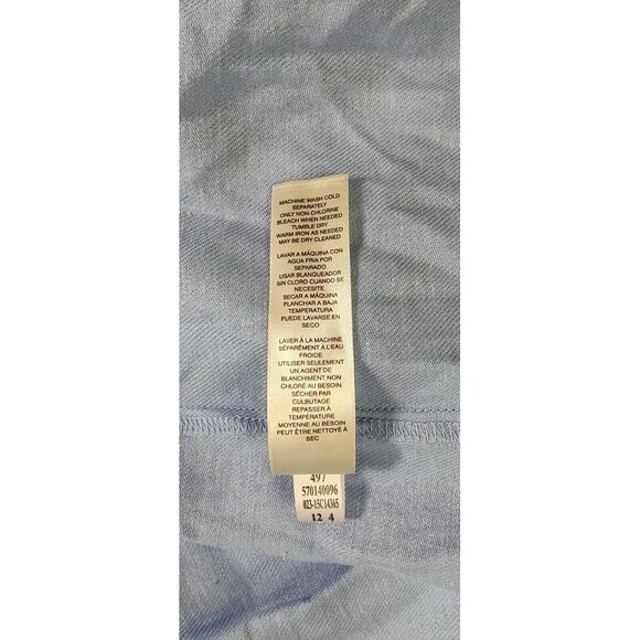 Chico's Lovely Lace Mix Duster Jacket Size 2 Large With Scarf - Picture 8 of 9